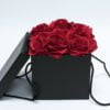 W9458blk2 Set of 3 Black Square Flower boxes Set of 3 Black Square Flower boxes