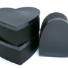 Black Heart Shape Flower boxes