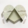 Ivory Valentine's Heart Shape Flower Box