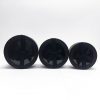 Round Shpae Flower Boxes W7408-3 Black Round Flower Boxes
