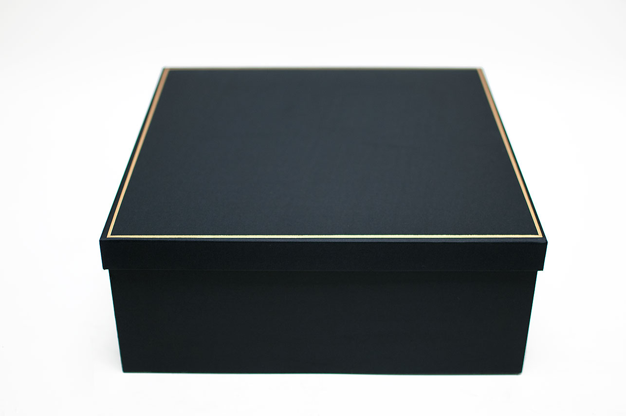 Bigsquare Large Big Black Square Flower Box