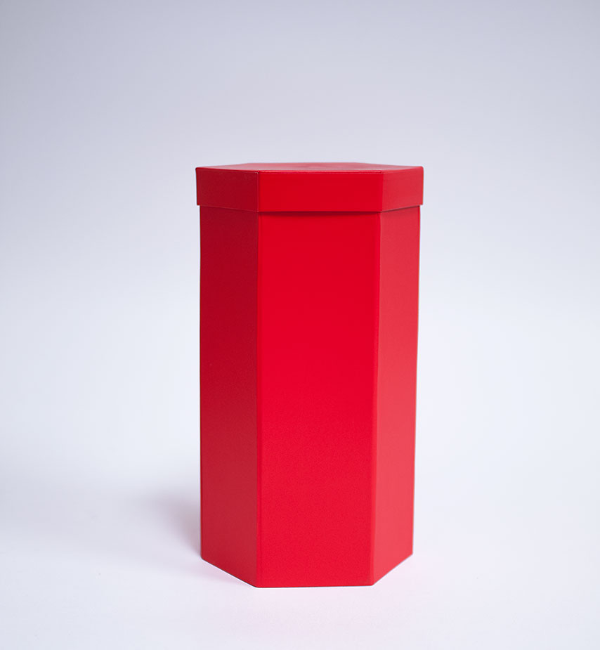 Red Tri-layer Flower box