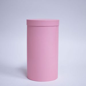 W7363 Pink Round 3 Tiers Triple Layer Flower Box