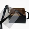 1131Ablk Mini Black Acrylic Square Flower Box