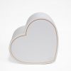 Small White Heart Shape Flower Box Small White Heart Shape Flower Box