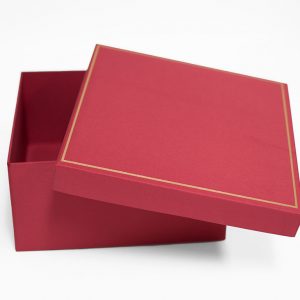 Small Red Square Shape Flower Box