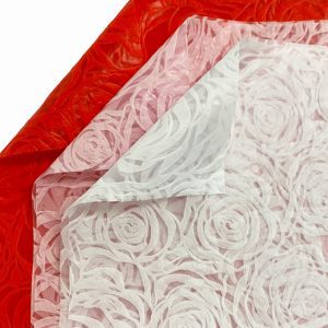 Blossom Roses Nonwoven Flower Wraps 20pcs/bag