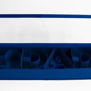 5 Boxes in 1 Exclusive Premium Extra Large Love Dad Box in Royal Blue