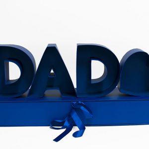 5 Boxes in 1 Exclusive Premium Extra Large Love Dad Box in Royal Blue